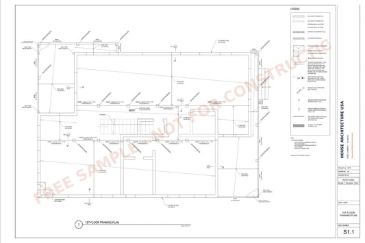 As-Built Drawing sample sheet
