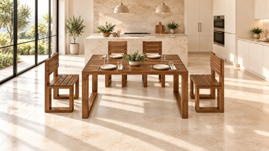 Dining Table and 4 Chairs Plans Free Download (PDF)