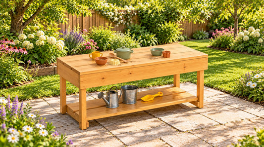 Mud Kitchen Table Plans Free Download (PDF)