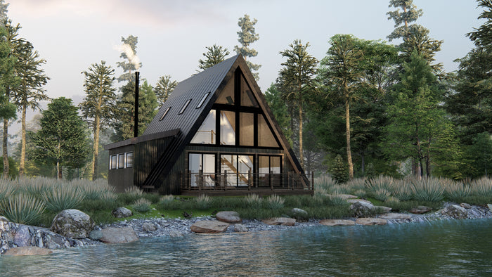 A FRAME HOUSE