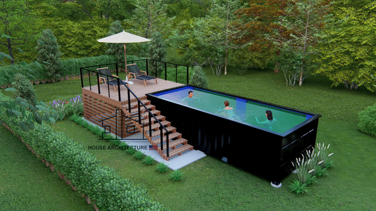 SC0007: 20 Shipping Container Pool Plans