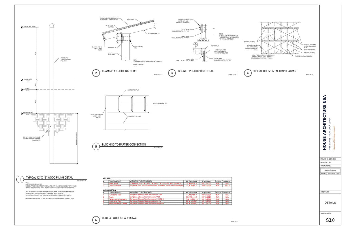 Structural details